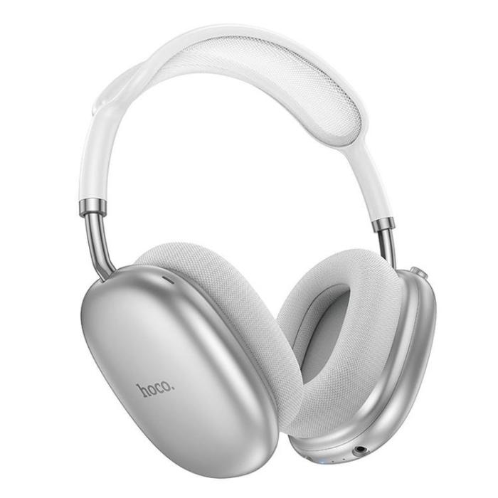 Hoco - Hoco Over-Ear Hörlurar Trådlösa Bluetooth ANC W55 Plus - Silver