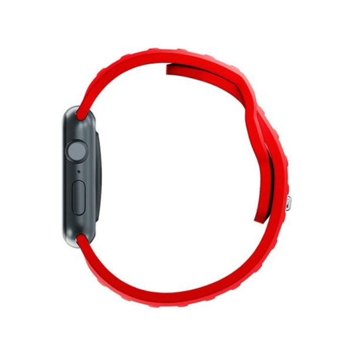 3MK - 3mk Apple Watch (38/40/41mm) Armband Silikon - Röd