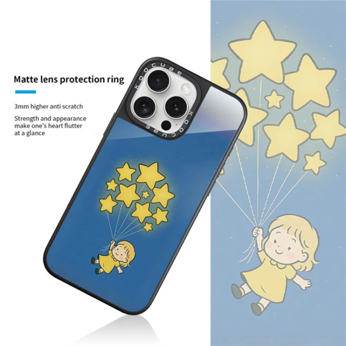 A-One Brand - iPhone 15 Pro Max Mobilskal MagSafe Aluminium Silikon