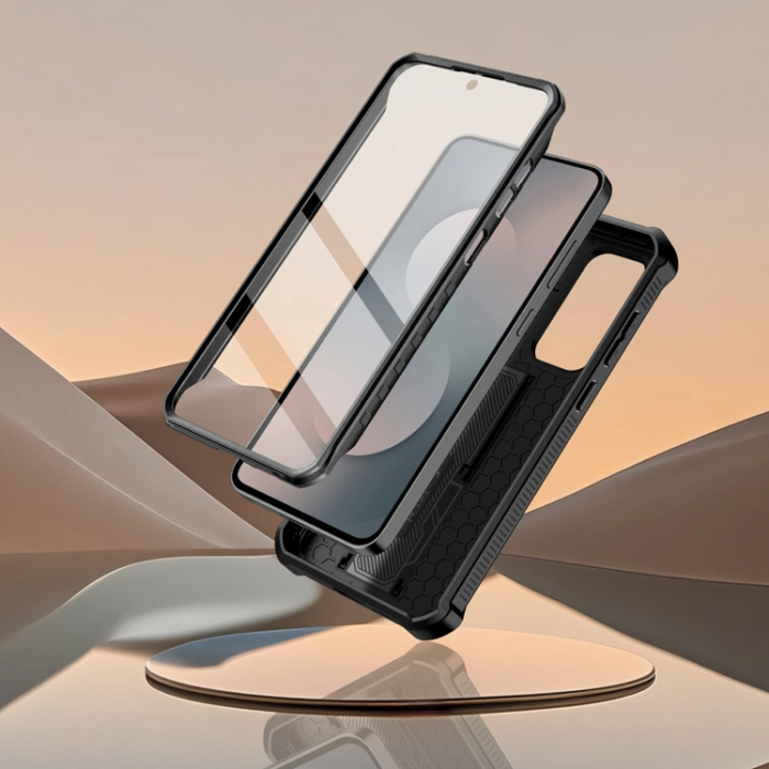 Tech-Protect - Tech-Protect Galaxy S25 FE Mobilskal Kevlar Camplus - Svart