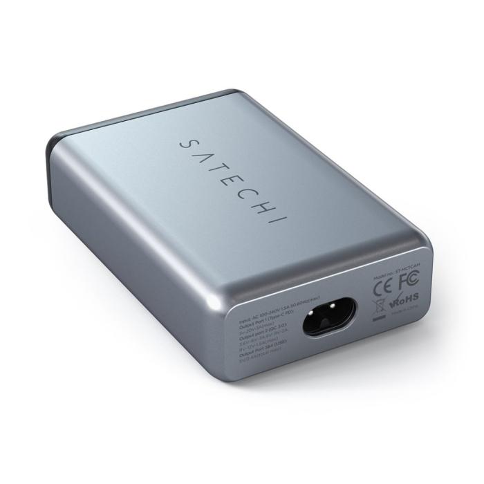 UTGATT5 - Satechi USB-C 75W Reseladdare - Rymdgrå - Grå