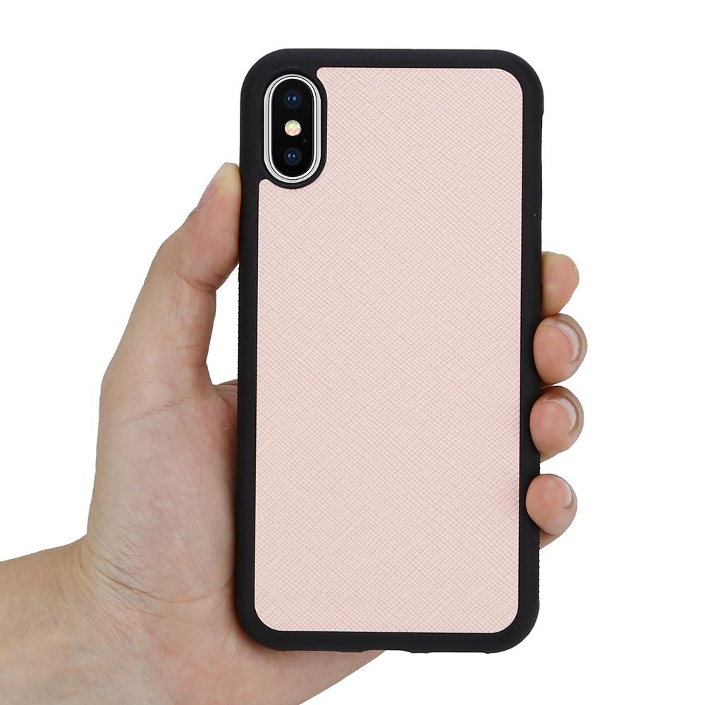 Boom Saffiano skal till iPhone X/XS - Rosa | 2353 | AlltMobil