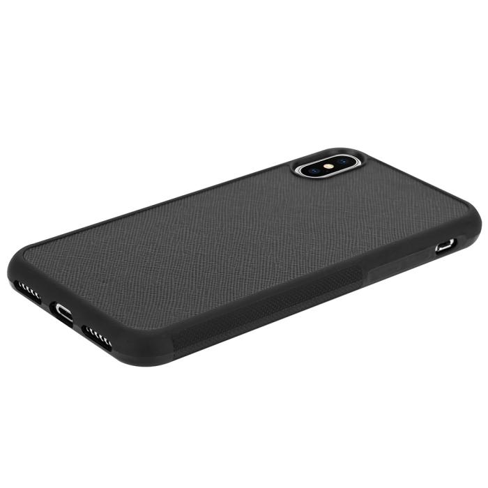 Boom of Sweden - Boom Saffiano skal till iPhone X/XS - Svart