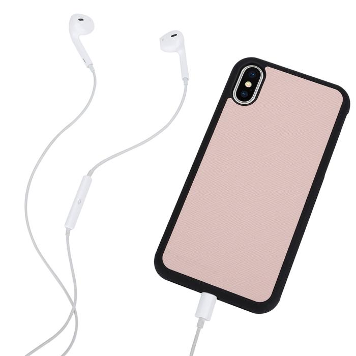 Boom of Sweden - Boom Saffiano skal till iPhone X/XS - Rosa