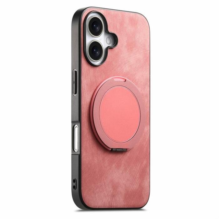 A-One Brand - iPhone 17 Mobilskal Rotating Kickstand - Rosa
