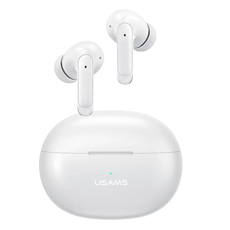 USAMS TWS In-Ear Hörlurar Bluetooth ENC Dual-Mic X-don - Vit (Vit) | 505771 | AlltMobil