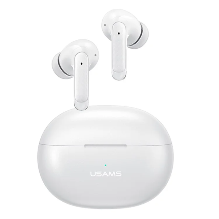 USAMS - USAMS TWS In-Ear Hörlurar Bluetooth ENC Dual-Mic X-don - Vit