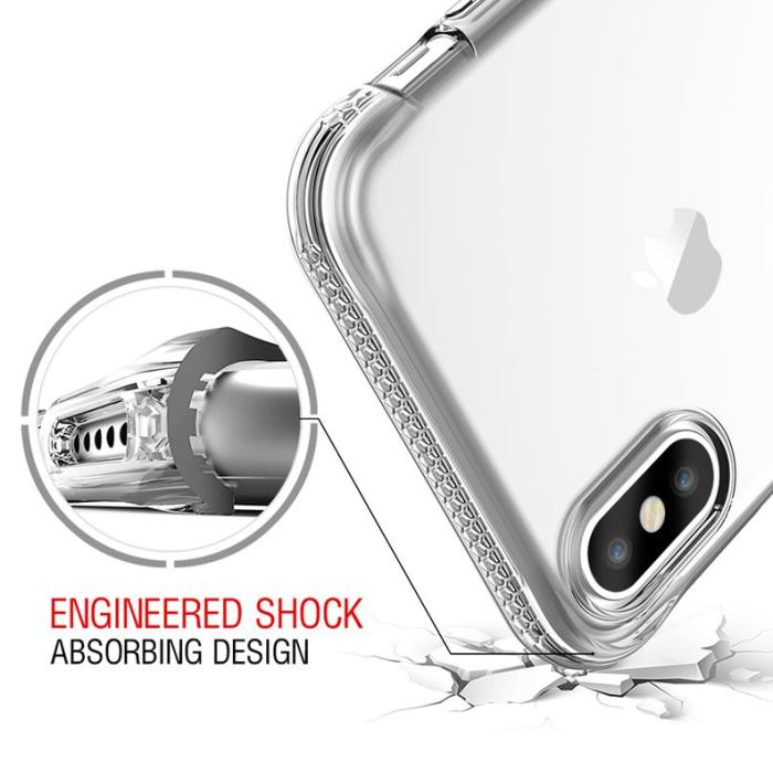 UTGATT4 - Itskins NanoGel Slim Skal till iPhone XS Max - Clear