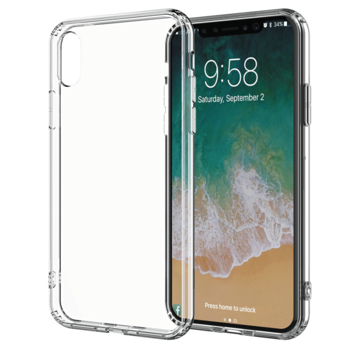 UTGATT5 - Puro Clear Cover till iPhone XS / X - Transparent