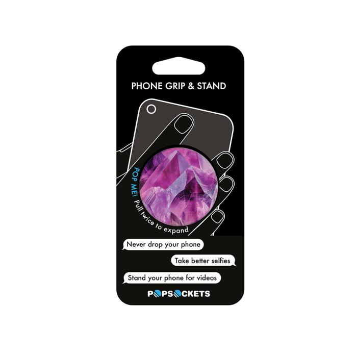 UTGATT5 - POPSOCKETS Amethyst Gloss Grip med Ställfunktion