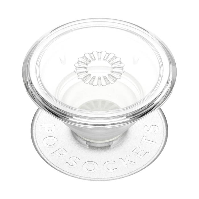 PopSockets - POPSOCKETS Clear Avtagbart Grip med Ställfunktion