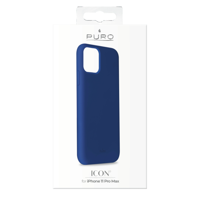 UTGATT5 - Puro - Icon Mobilskal iPhone 11 Pro Max - Mörkblå