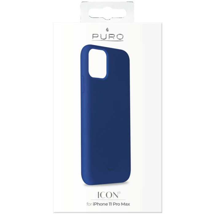 UTGATT5 - Puro - Icon Mobilskal iPhone 11 Pro Max - Mörkblå