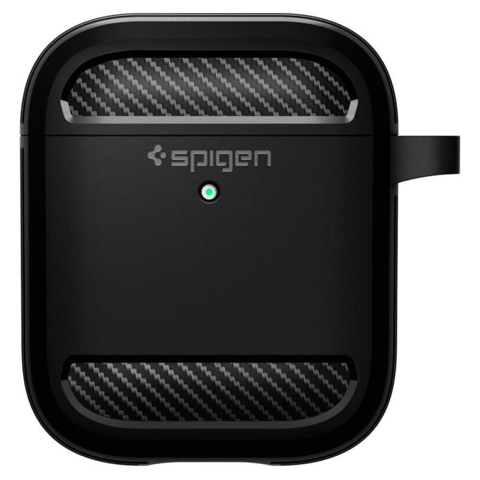 UTGATT - SPIGEN Airpods Skal Rugged Armor - Matte Svart