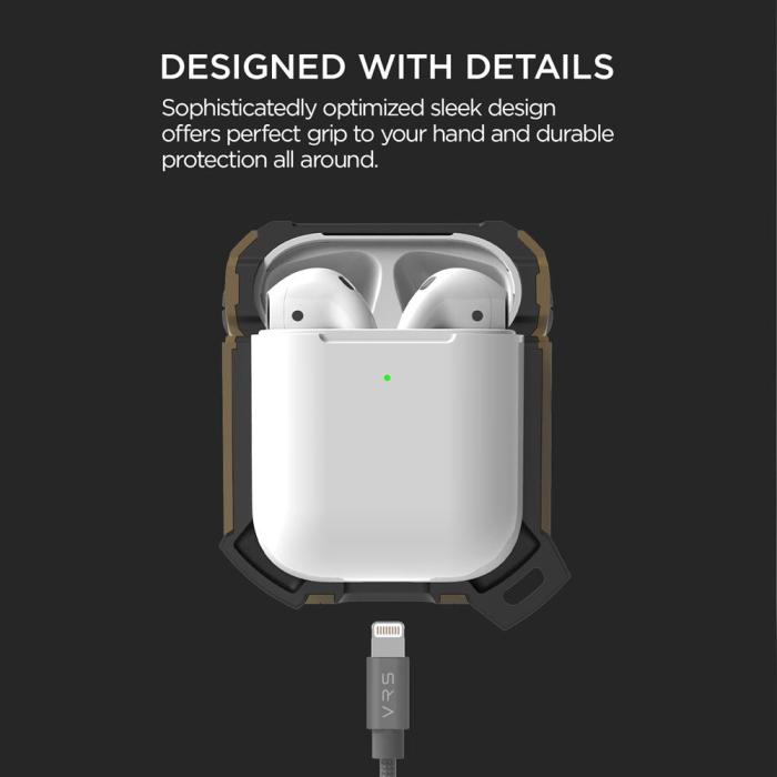 VERUS - VRS DESIGN Active Skal Apple Airpods - Sahara Khaki