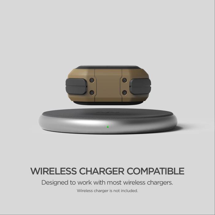 VERUS - VRS DESIGN Active Skal Apple Airpods - Sahara Khaki