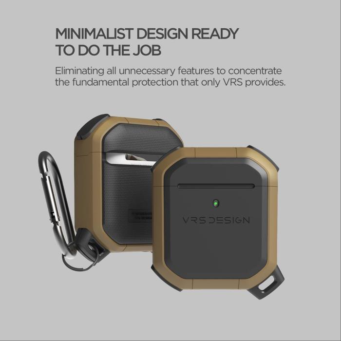 VERUS - VRS DESIGN Active Skal Apple Airpods - Sahara Khaki