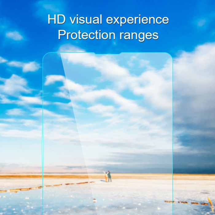 AMORUS - Amorus Sony Xperia 10 VII Härdat Glas Skärmskydd 2.5D Arc Edge - Clear