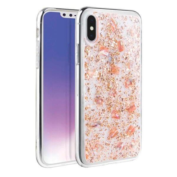 UNIQ Lumence clear skal iPhone Xs Max Rosedale roseguld | 2353 | AlltMobil