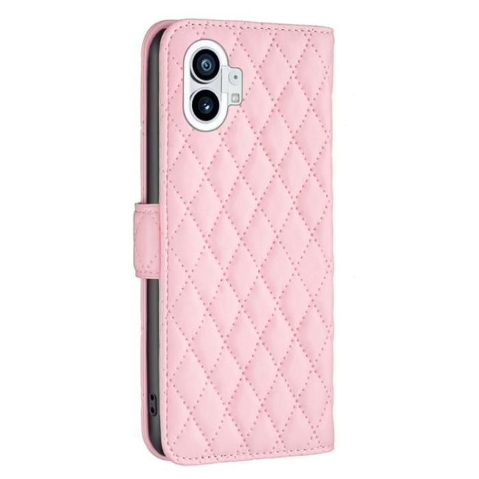 OEM - Nothing Phone 1 Plånboksfodral BINFEN Color Flip - Rosa