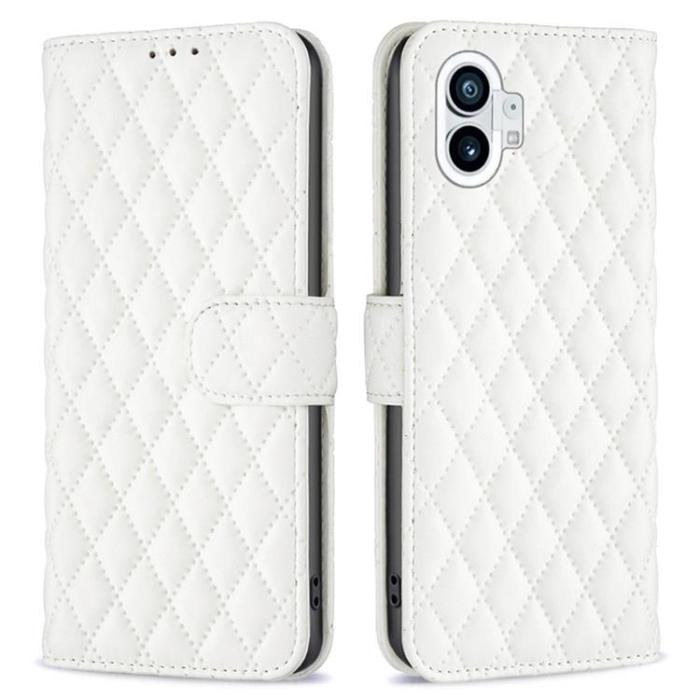 A-One Brand - Nothing Phone 1 Plånboksfodral BINFEN Color Flip - Vit