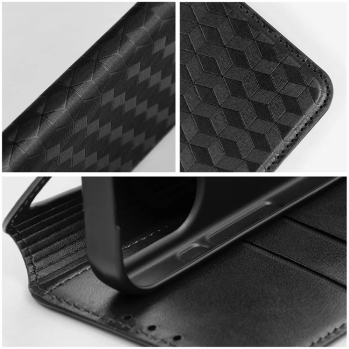 A-One Brand - Plånboksfodral För Galaxy S26 Plus Cubic - Svart
