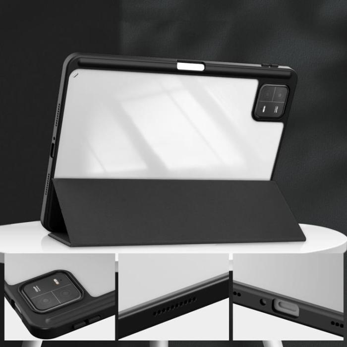 Tech-Protect - Tech-Protect Xiaomi Pad 6/6 Pro Fodral med pennfack Hybird - Svart
