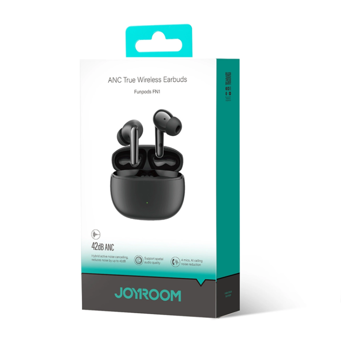 Joyroom - Joyroom TWS In-Ear Hörlurar Bluetooth 5.4 ANC ENC - Svart