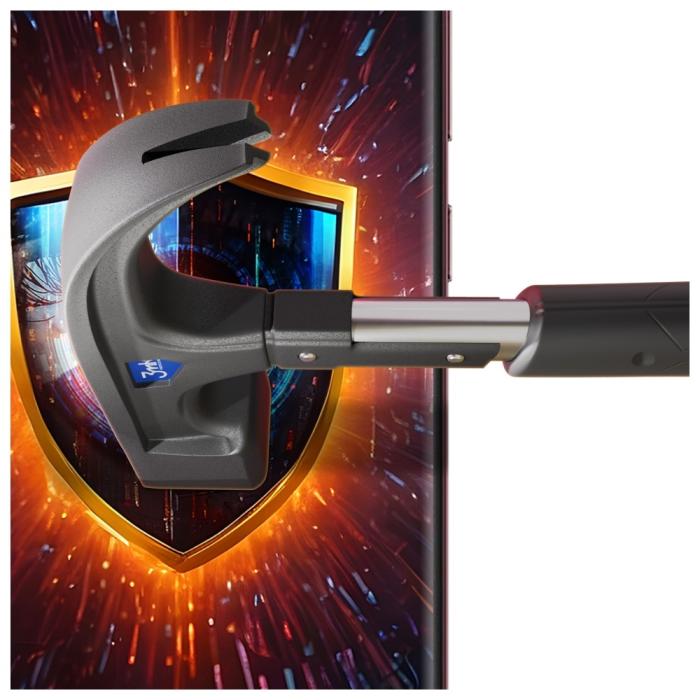 3MK - 3MK Galaxy S23 Ultra Plastfilm Skärmskydd Privacy Silky Matt - Svart