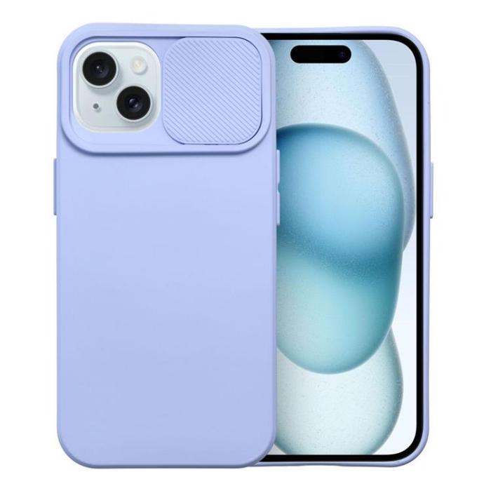 OEM - iPhone 15 Mobilskal Slide - Lavender