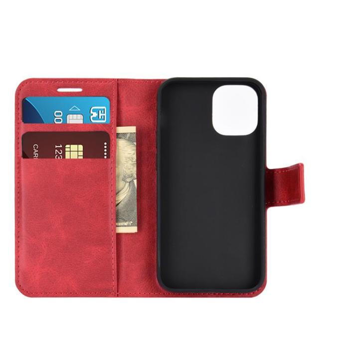 Boom of Sweden - BooM RFID-Skyddat Plånboksfodral iPhone 12 Mini - Röd