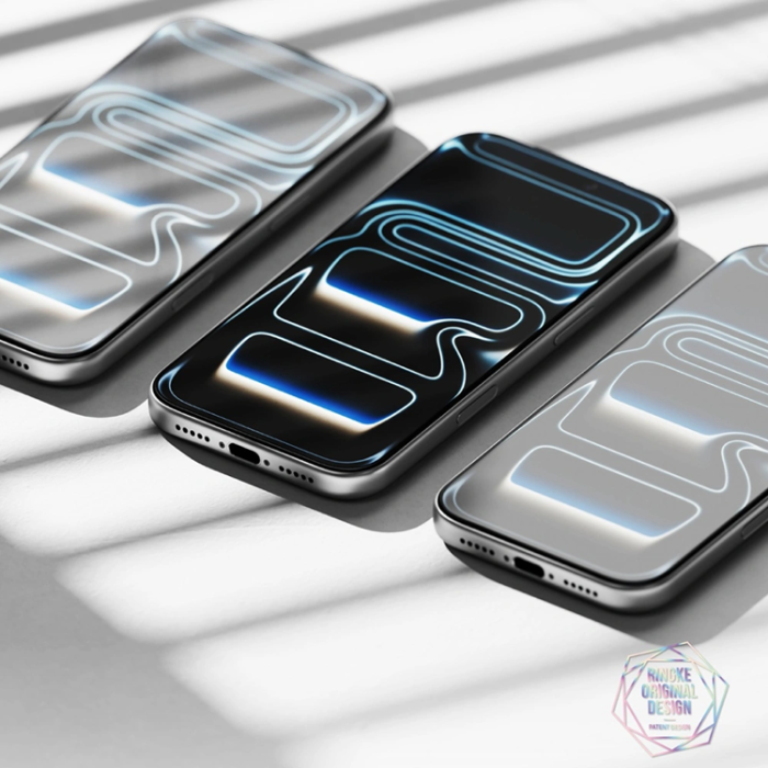 Ringke - Ringke iPhone 17 Pro Härdat Glas Skärmskydd Easy Slide Anti Reflective - Clear