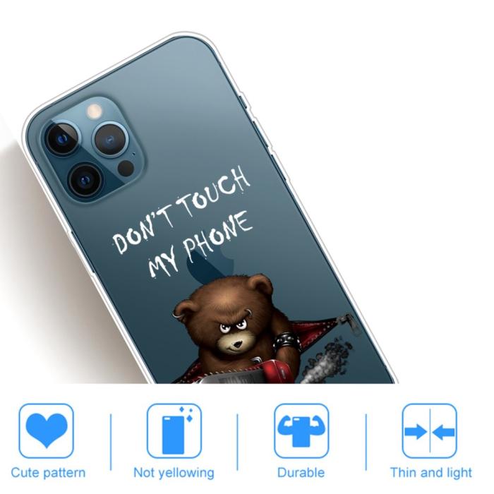 SpareParts - iPhone 14 Pro Skal - Dont Touch My Phone