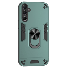 A-One Brand - Galaxy A26 Mobilskal Kickstand PC+TPU Drop Defend - Grön