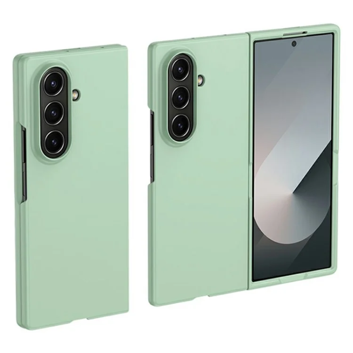 A-One Brand - Galaxy Z Fold 7 Mobilskal Skin Touch - Ljusgrön