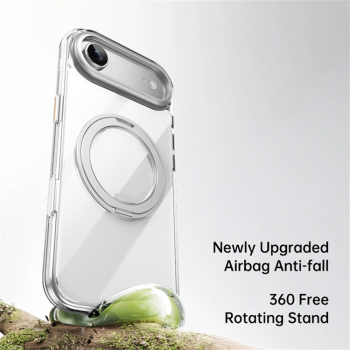 A-One Brand - iPhone Air Mobilskal MagSafe Kickstand TPU PC - Transparent