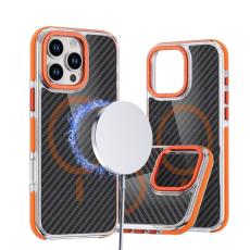 A-One Brand - iphone 16 Pro Mobilskal Megsafe Fiber - Orange