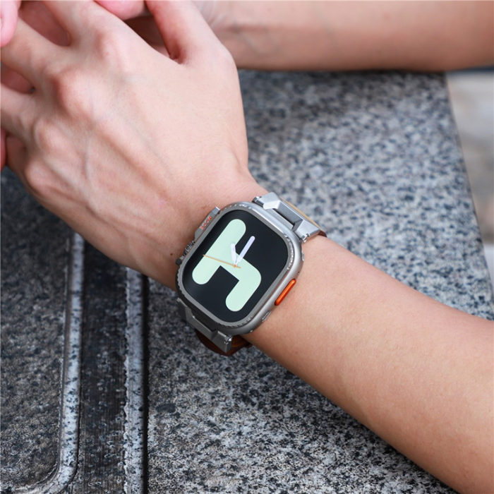 A-One Brand - Apple Watch Ultra 2 (49mm) Skal Metal - Titanium