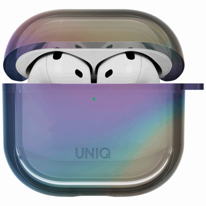 UNIQ - UNIQ AirPods 4 Skal Iridescia Hang - Midnight Quartz