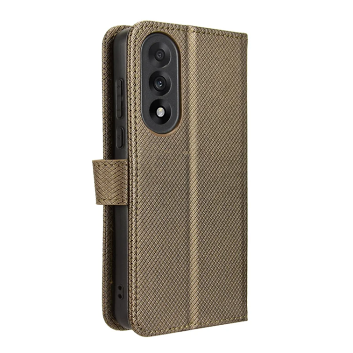A-One Brand - OnePlus Nord 5 Plånboksfodral Diamond Texture - Brun