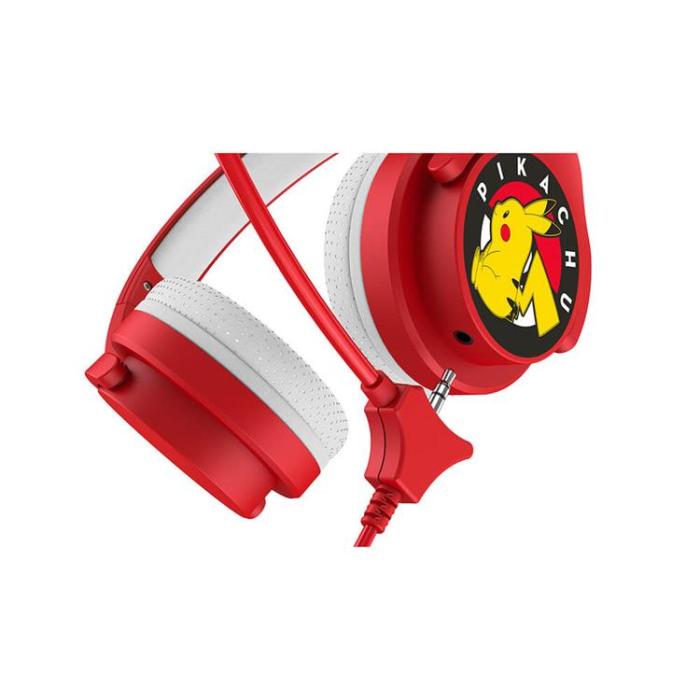 POKEMON - POKEMON Interaktiv Hörlurar/Headset On-Ear 85/94dB Bom-Mikrofon - Röd