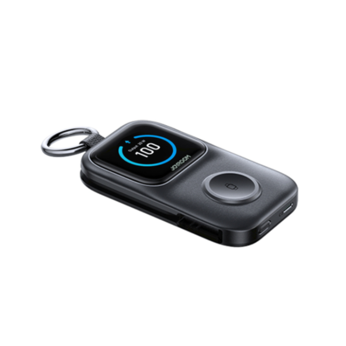 Joyroom - Joyroom Powerbank 5000mAh JR-W19 med 5W Trådlös Klockladdning - Svart