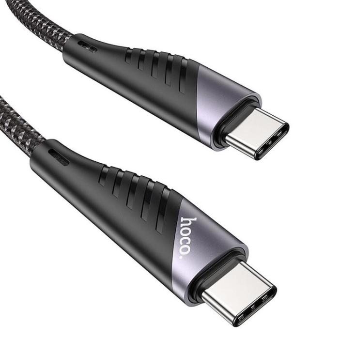 UTGATT1 - Hoco PD USB-C till USB-C Kabel 60W 1.5m - Svart
