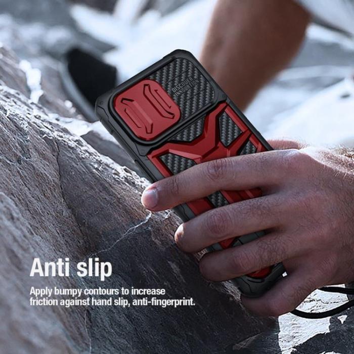 Nillkin - Nillkin iPhone 14 Plus Skal Adventurer Pro - Röd
