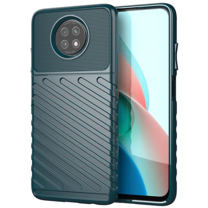 OEM - Thunder Flexible Skal Xiaomi Redmi Note 9T - Grön