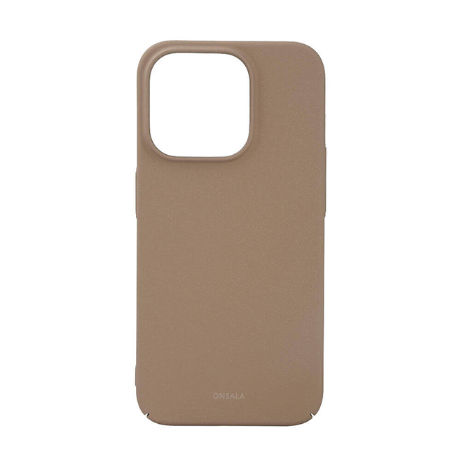 Onsala iPhone 15 Pro Mobilskal Slim UltraBurst - Sand Beige | 2353 | AlltMobil