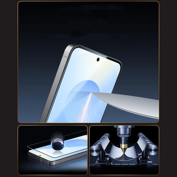 Ringke - [3-Pack] Tech-Protect Skärmskydd Härdat Glas För Galaxy S26 - Svart