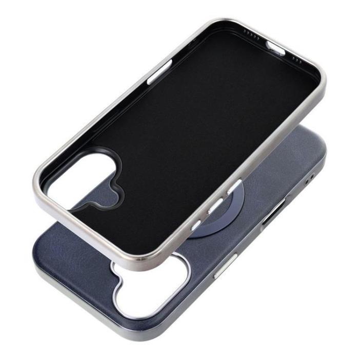A-One Brand - iPhone 14 Pro Mobilskal Magsafe Gentleman - Marinblå