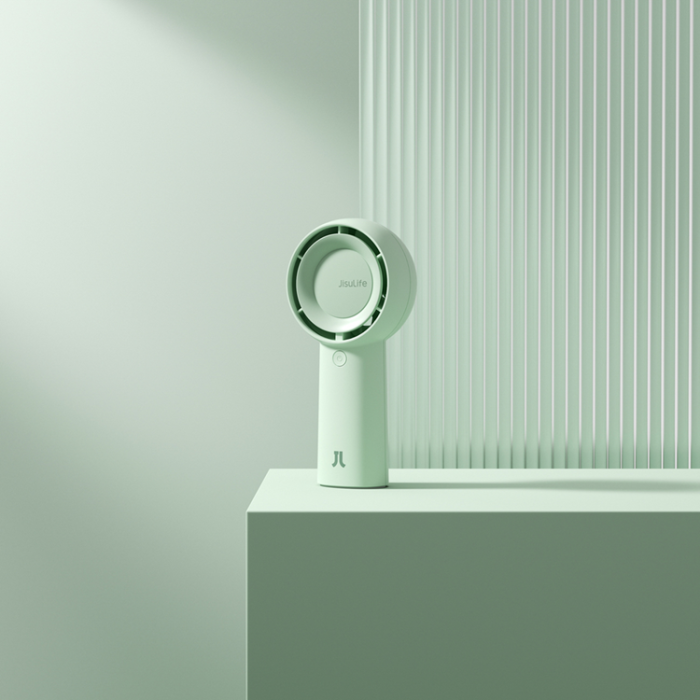 Jisulife - Jisulife Mini Bärbar Handfläkt 4000 mAh Fan 5 Plus - Grön