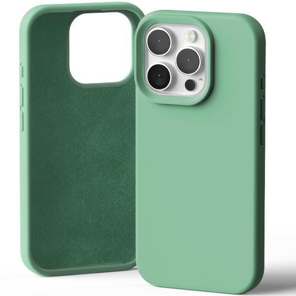 Mercury iPhone 16 Pro Mobilskal Silikon - Grön | 2353 | AlltMobil